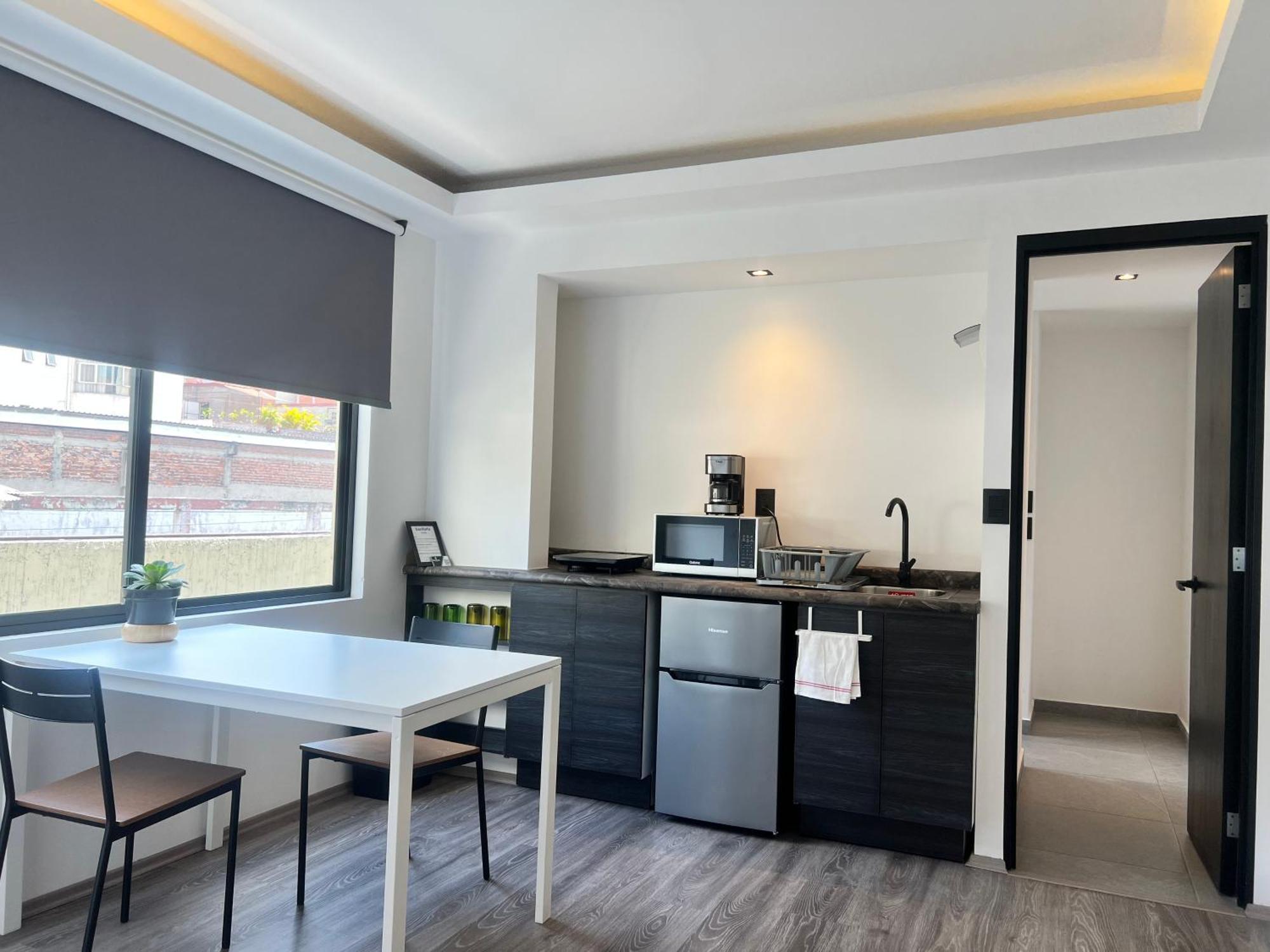 Sanrafa Home Office Suites Mexiko-Stadt Exterior foto