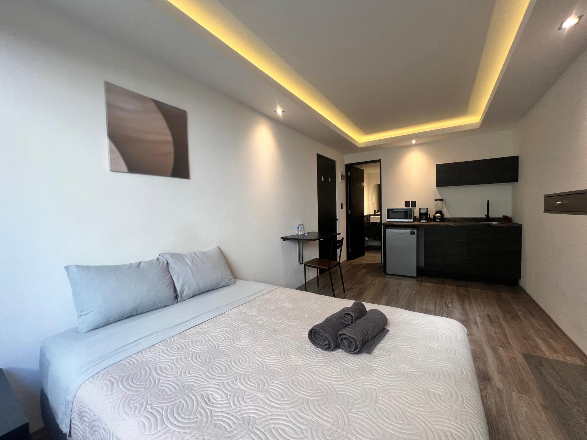 Sanrafa Home Office Suites Mexiko-Stadt Exterior foto