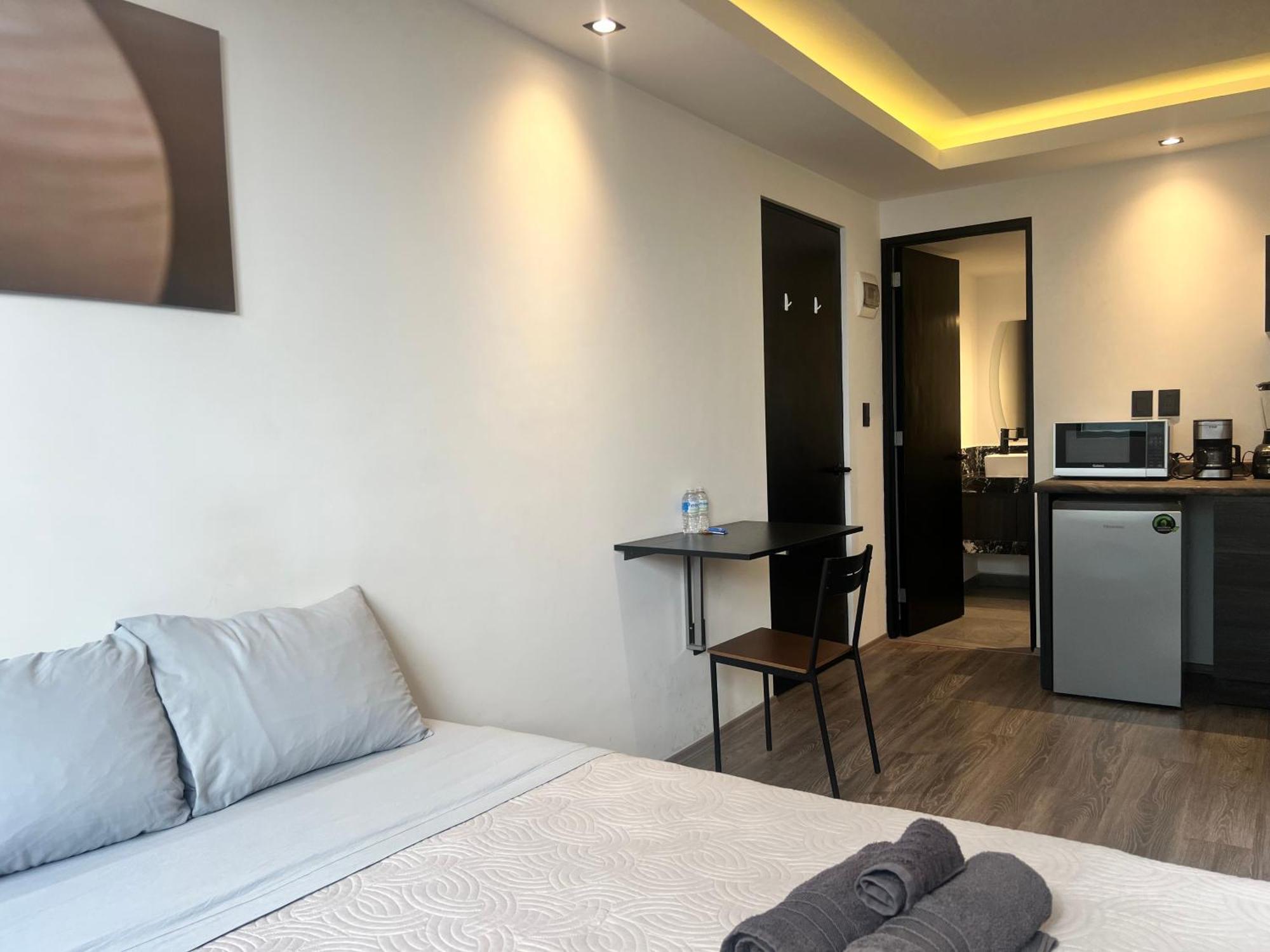 Sanrafa Home Office Suites Mexiko-Stadt Exterior foto