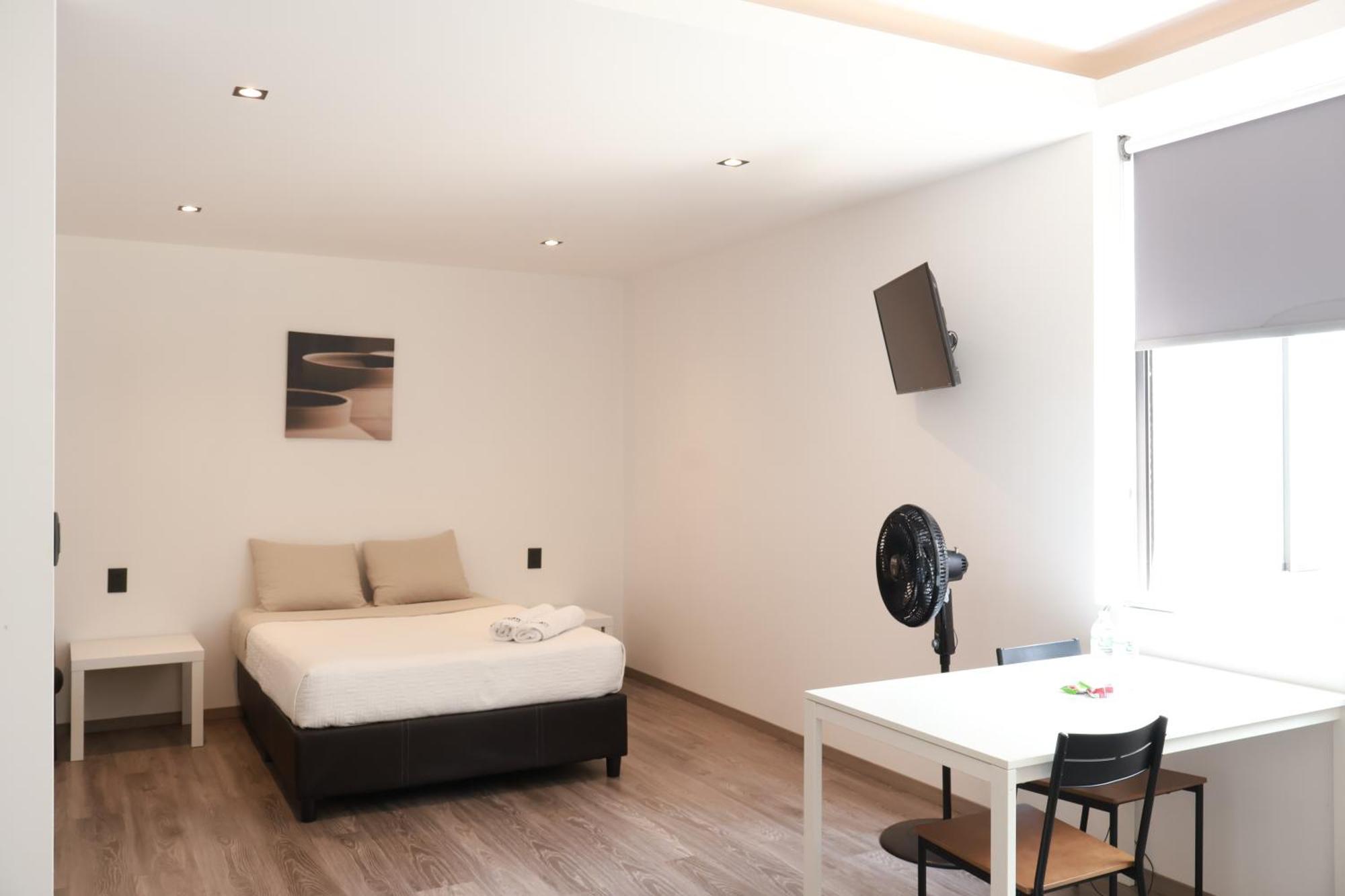 Sanrafa Home Office Suites Mexiko-Stadt Exterior foto