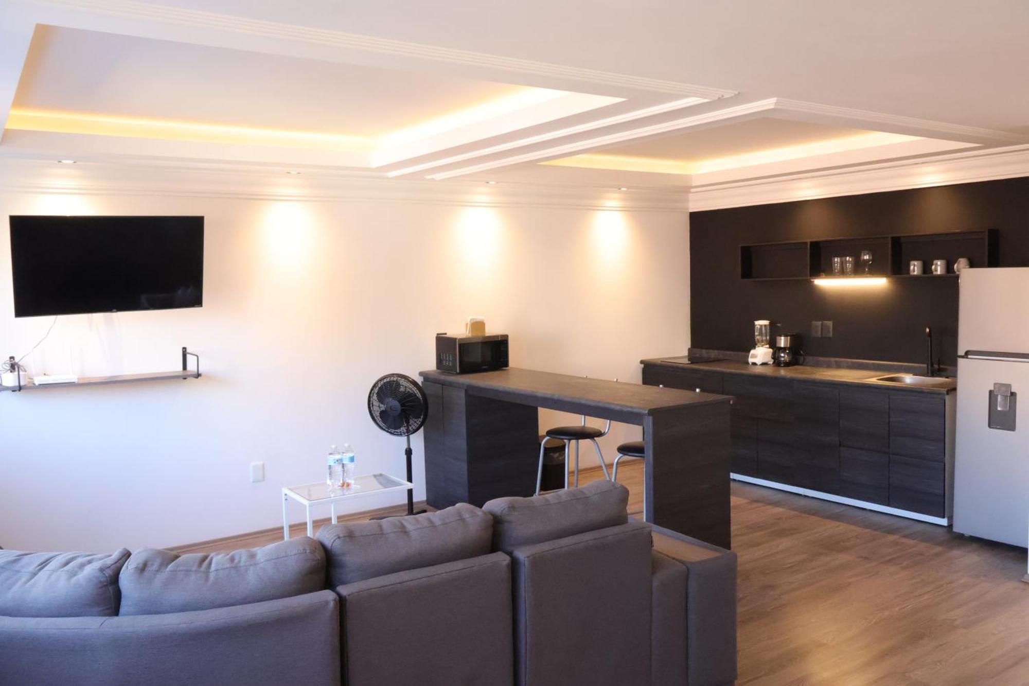 Sanrafa Home Office Suites Mexiko-Stadt Exterior foto