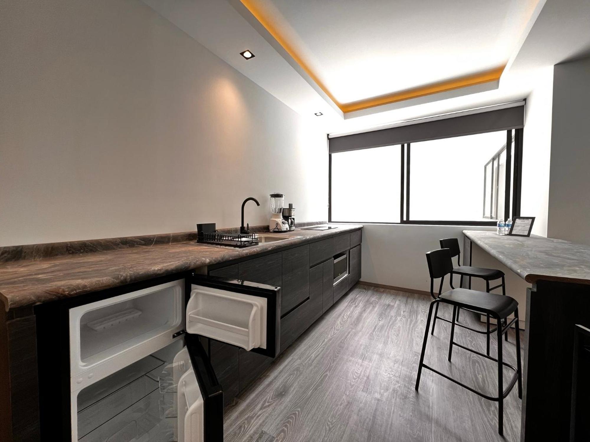 Sanrafa Home Office Suites Mexiko-Stadt Exterior foto